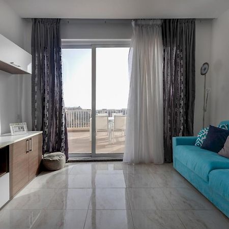 Sunny Penthouse Wterrace And Open Views Apartment St. Paul's Bay Exterior foto