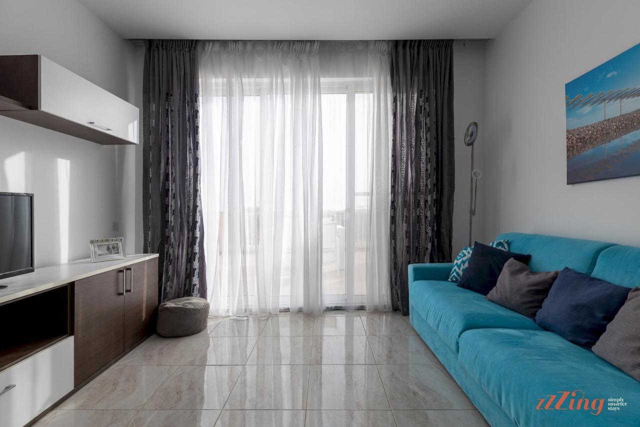 Sunny Penthouse Wterrace And Open Views Apartment St. Paul's Bay Exterior foto